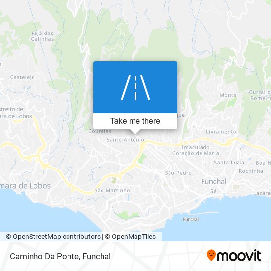 Caminho Da Ponte map