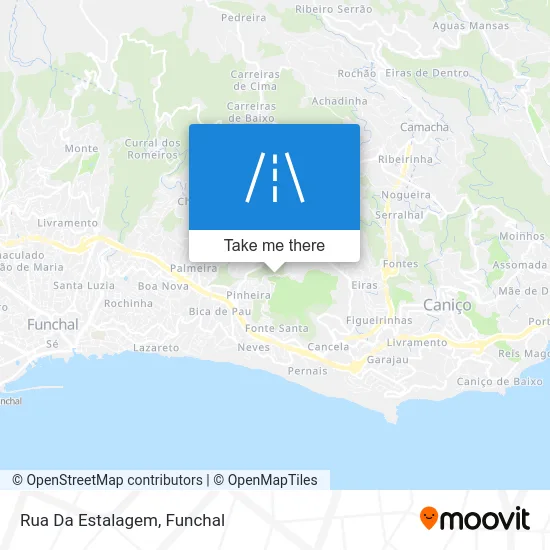 Rua Da Estalagem map