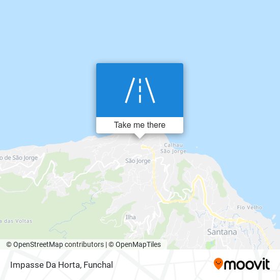 Impasse Da Horta mapa