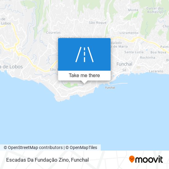 Escadas Da Fundação Zino map