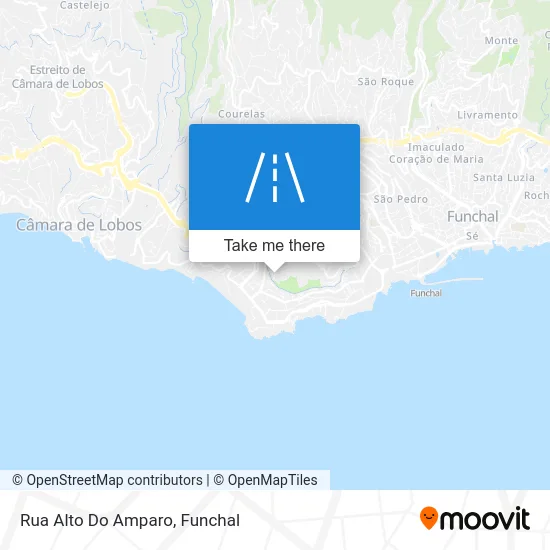 Rua Alto Do Amparo map