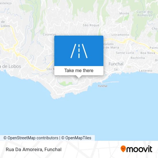 Rua Da Amoreira map