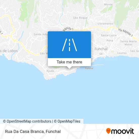 Rua Da Casa Branca map