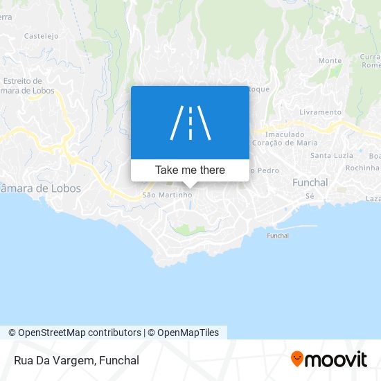 Rua Da Vargem map