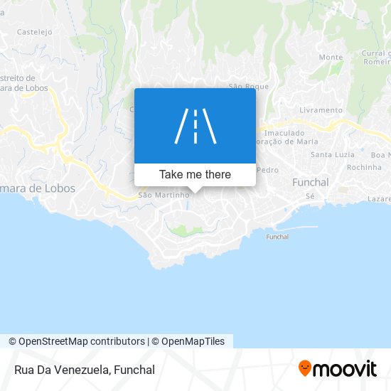 Rua Da Venezuela map