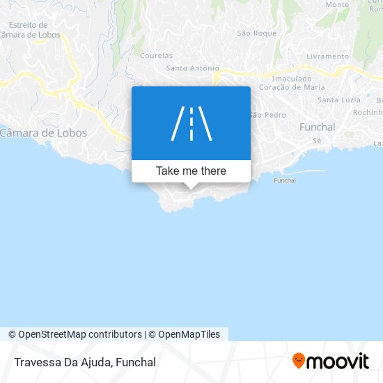 Travessa Da Ajuda map