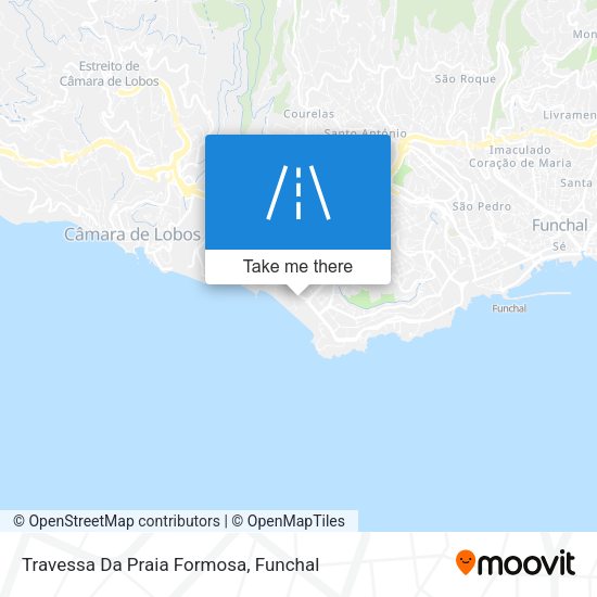 Travessa Da Praia Formosa mapa