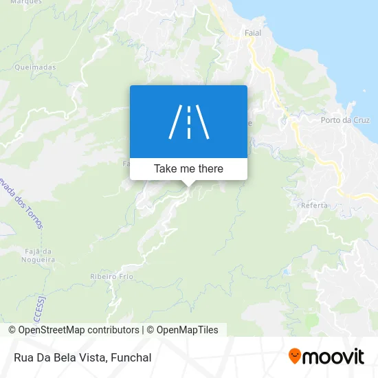 Rua Da Bela Vista map