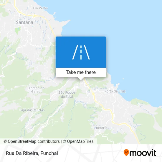 Rua Da Ribeira map