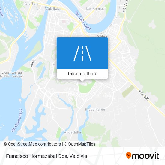 Mapa de Francisco Hormazábal Dos