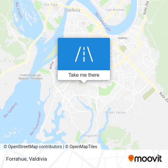 Mapa de Forrahue