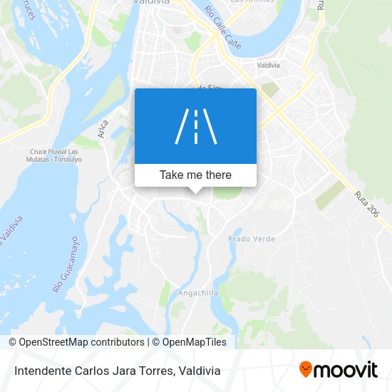 Intendente Carlos Jara Torres map