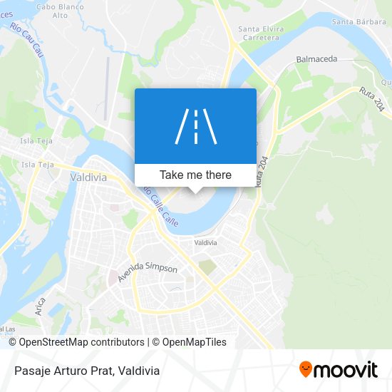 Mapa de Pasaje Arturo Prat