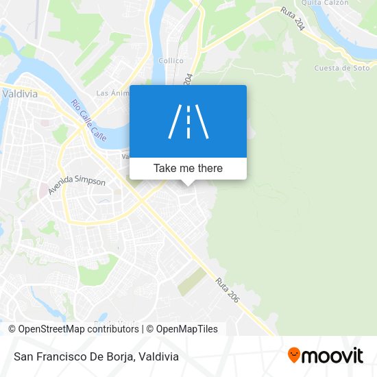 San Francisco De Borja map