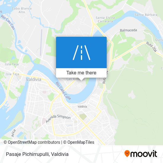 Mapa de Pasaje Pichirrupulli