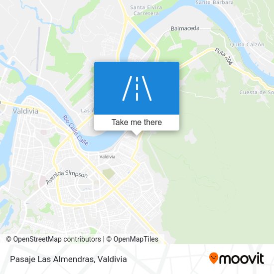 Pasaje Las Almendras map