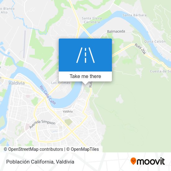 Mapa de Población California