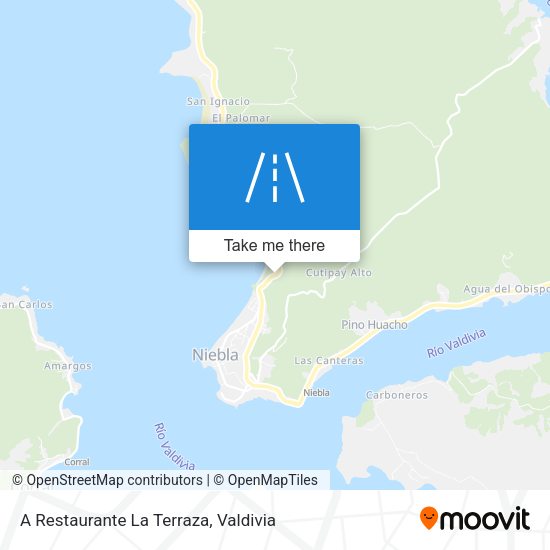 A Restaurante La Terraza map