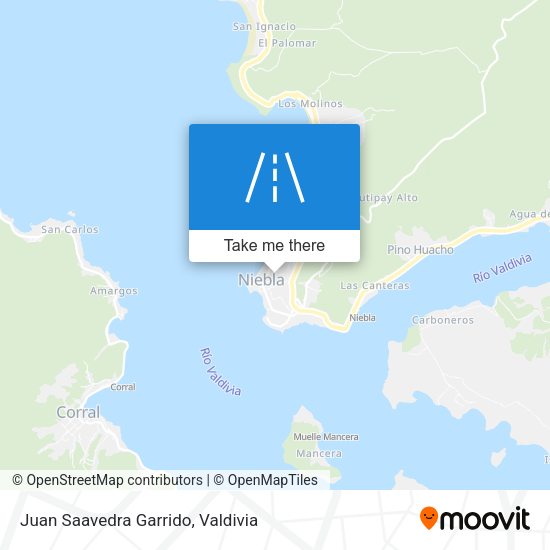Mapa de Juan Saavedra Garrido