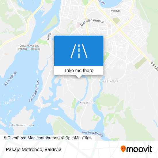 Mapa de Pasaje Metrenco