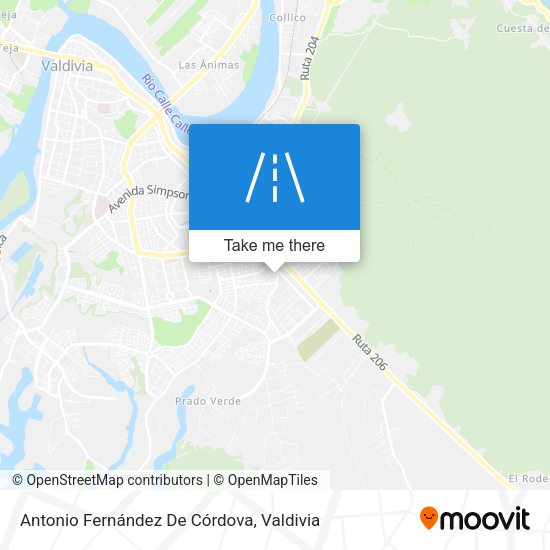 Antonio Fernández De Córdova map