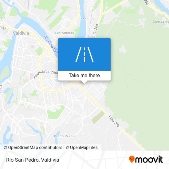 Mapa de Río San Pedro