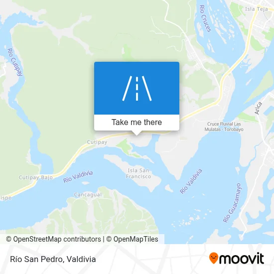 Río San Pedro map