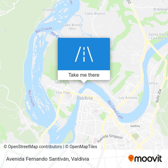 Avenida Fernando Santiván map