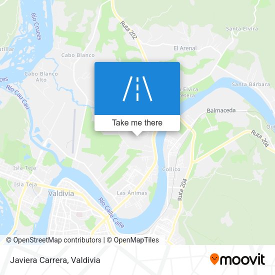 Mapa de Javiera Carrera