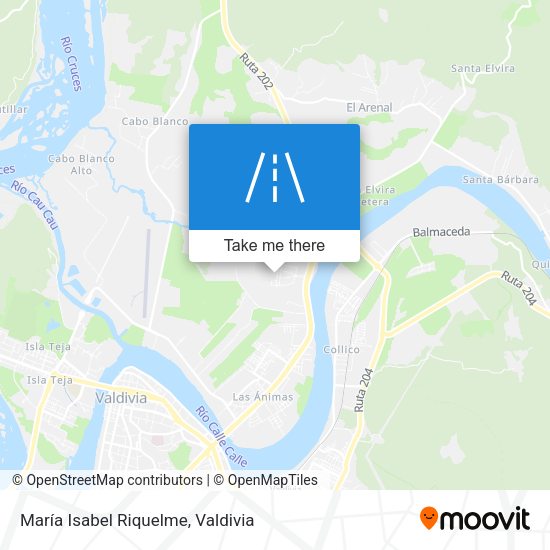 María Isabel Riquelme map