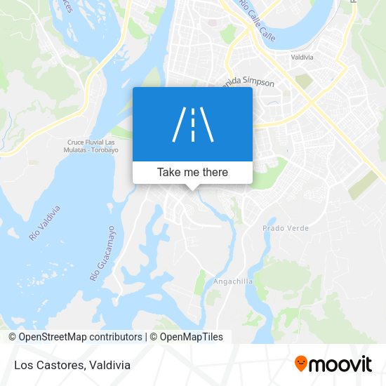 Mapa de Los Castores