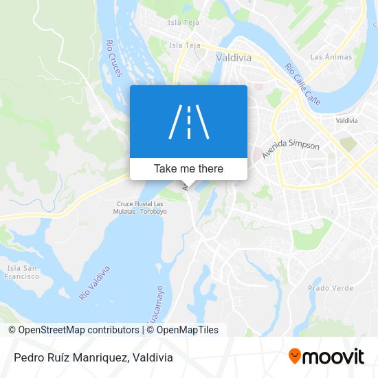 Mapa de Pedro Ruíz Manriquez