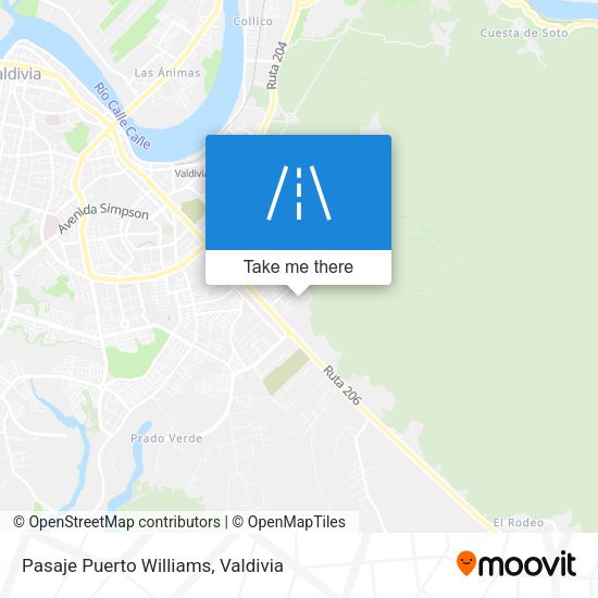 Pasaje Puerto Williams map