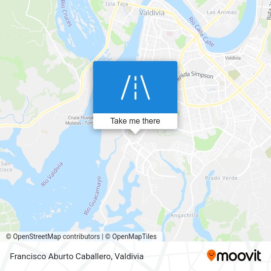 Mapa de Francisco Aburto Caballero