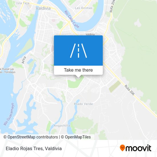 Mapa de Eladio Rojas Tres