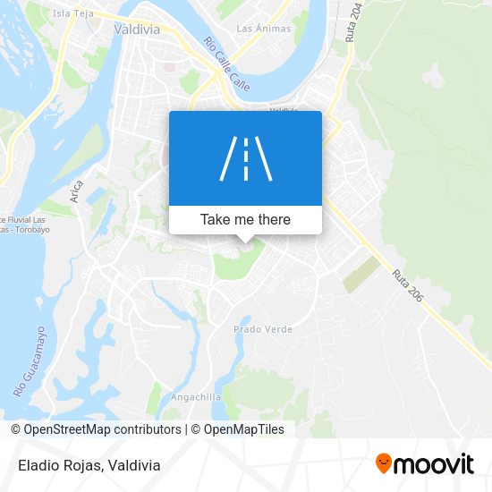 Mapa de Eladio Rojas