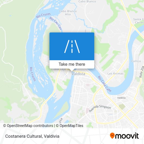 Mapa de Costanera Cultural