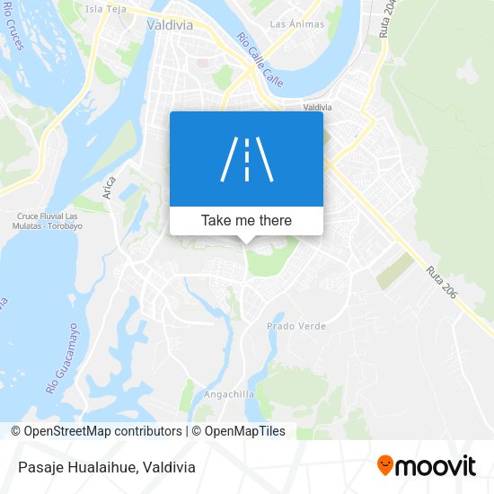 Pasaje Hualaihue map