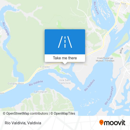 Mapa de Río Valdivia