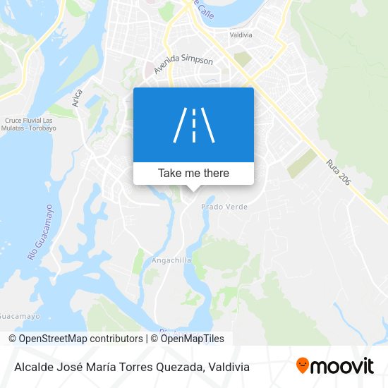 Alcalde José María Torres Quezada map