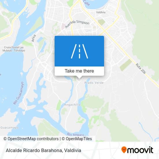 Alcalde Ricardo Barahona map