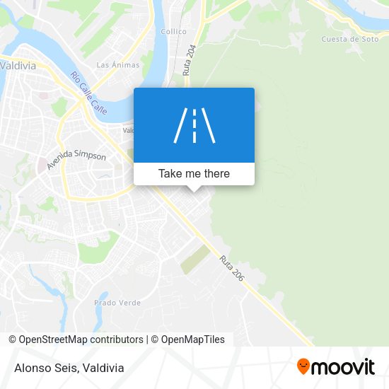 Mapa de Alonso Seis