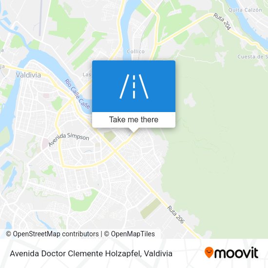 Avenida Doctor Clemente Holzapfel map