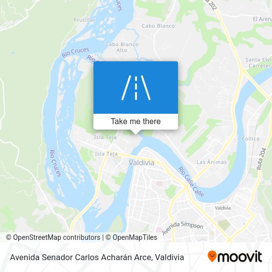 Avenida Senador Carlos Acharán Arce map