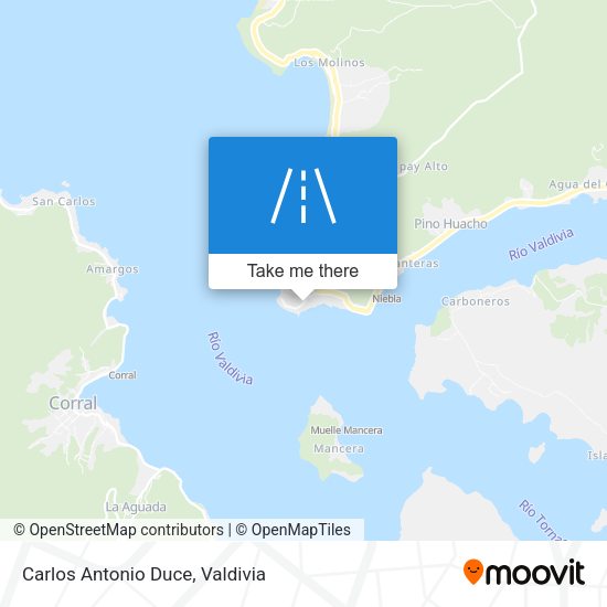 Mapa de Carlos Antonio Duce