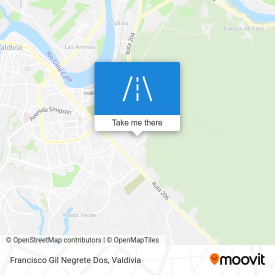 Francisco Gil Negrete Dos map