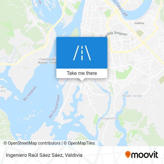 Mapa de Ingeniero Raúl Sáez Sáez