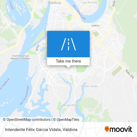 Mapa de Intendente Félix Gárcia Videla