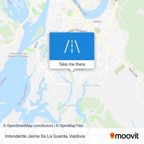 Mapa de Intendente Jaime De La Guarda
