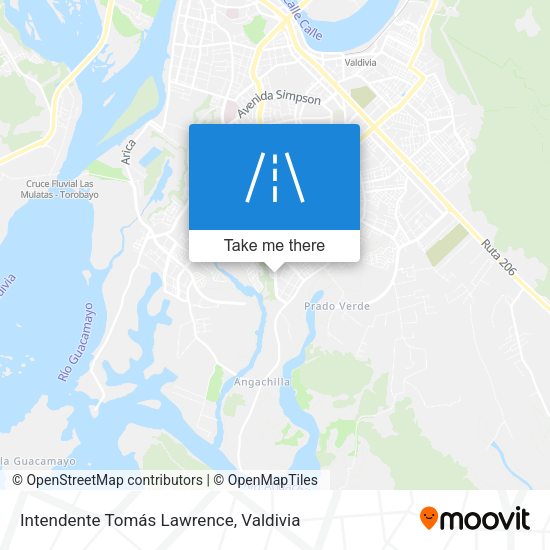 Intendente Tomás Lawrence map